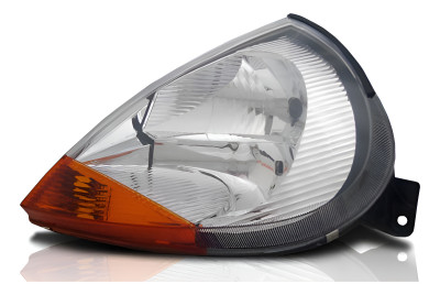 Farol Principal Ka 97/07 Pisca Ambar Le Ford Esquerdo/motorista