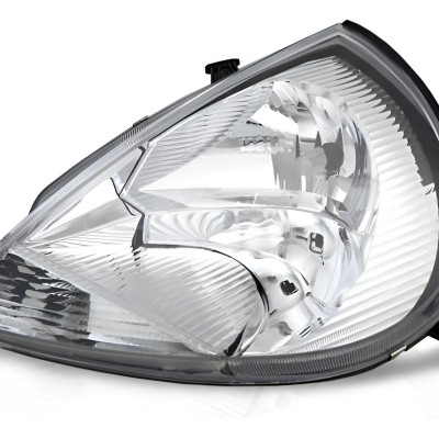 Farol Principal Ka 97/07  Pisca Cristal Le Ford Esquerdo/motorista