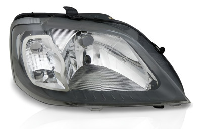 Farol Principal Logan 08 09 10 11 Mascara Cinza Ld Direito/passageiro