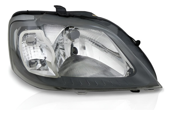 Farol Principal Logan 08 09 10 11 Mascara Cinza Ld Direito/passageiro