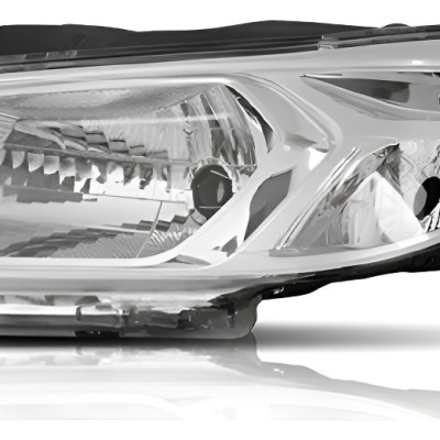 Farol Principal Onix 13 14 15 16 17 /... Le Cromado Esquerdo/motorista