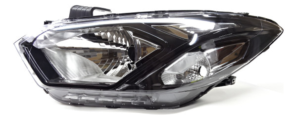 Farol Principal Onix 16 17 18 19 Le Friso Preto Esquerdo/motorista