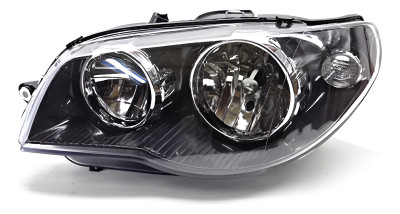 Farol Principal Palio 04 05 06 07 08 Sapao Negro Le Esquerdo/motorista