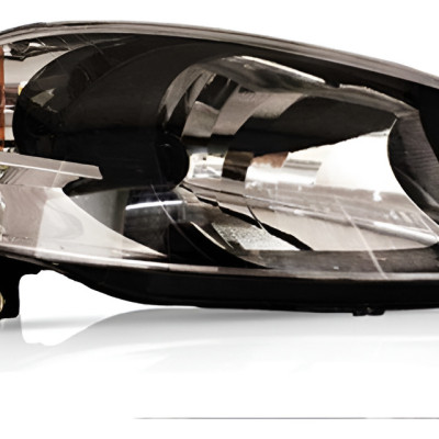 Farol Principal Palio 08/... Masc Negra Reto Strada Siena Ld Direito/passageiro