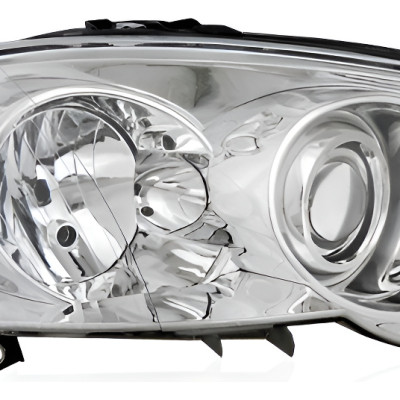 Farol Principal Palio Siena 08/ Strada Ld Cromado Duplo Direito/passageiro