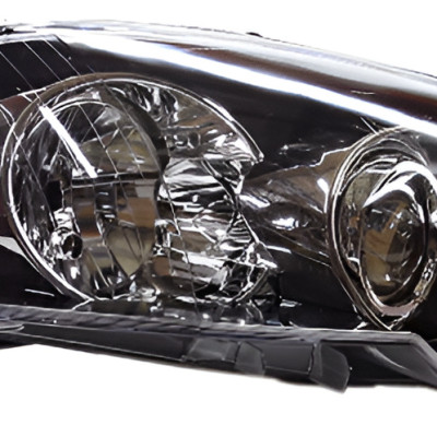 Farol Principal Palio / Siena 08/... Strada Ld Mascara Negra Direito/passageiro