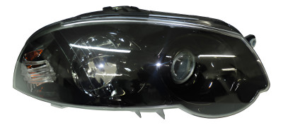 Farol Principal Palio Siena 08/ Strada... Ld Negro Duplo Direito/passageiro