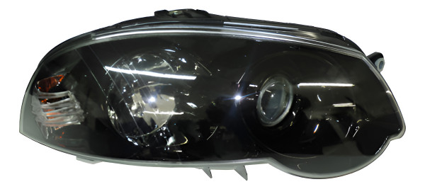 Farol Principal Palio Siena 08/ Strada... Ld Negro Duplo Direito/passageiro