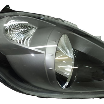 Farol Principal Punto 12 13 14 15 16 Ld Mascara Negra / Cinz Direito/passageiro