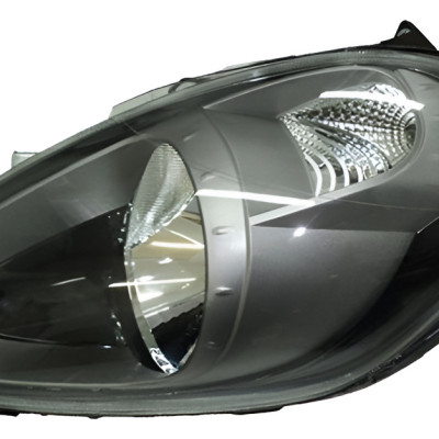 Farol Principal Punto 12 13 14 15 16 Le Mascara Negra / Cinz Esquerdo/motorista