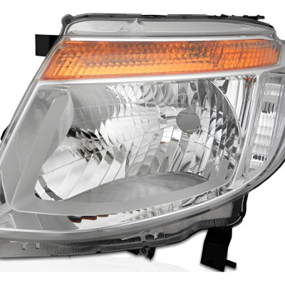 Farol Principal Ranger 13 14 15 16 17 Le Manual Cromado Esquerdo/motorista