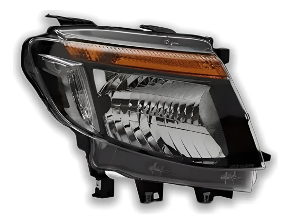 Farol Principal Ranger Ld 13 14 15 16 Negro Eletrico Direito/passageiro