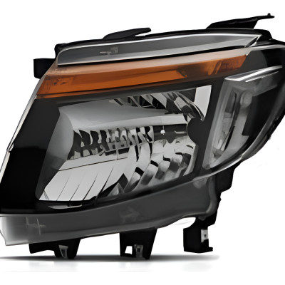 Farol Principal Ranger Le13 14 15 16 Negro Manual Esquerdo/motorista