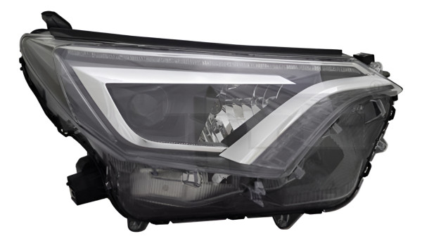 Farol Principal Rav4 Hid Led Eletrico C/ Motor Ld 17 18 Direito/passageiro
