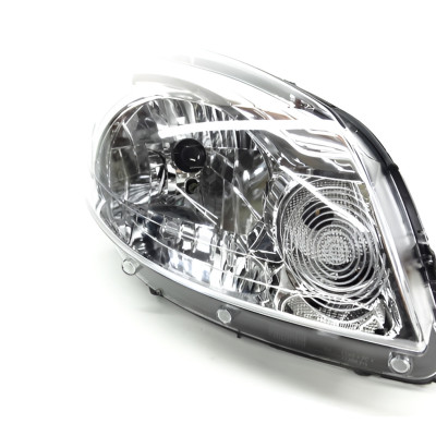 Farol Principal Sandero 12 13 14 15 Ld Cromado Direito/passageiro