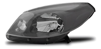 Farol Principal Sandero 12 13 14 15 Le Cinza Esquerdo/motorista
