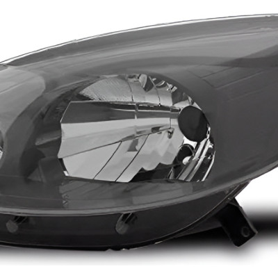 Farol Principal Sandero 12 13 14 15 Le Cinza Esquerdo/motorista