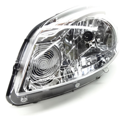 Farol Principal Sandero 12 13 14 15 Le Cromado Esquerdo/motorista