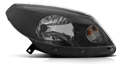 Farol Principal Sandero 12 13 14 Mascara Negra Ld Direito/passageiro