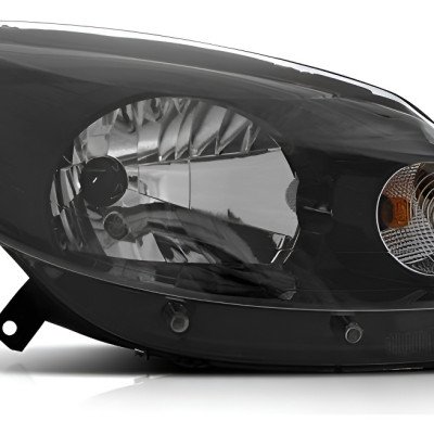 Farol Principal Sandero 12 13 14 Mascara Negra Ld Direito/passageiro