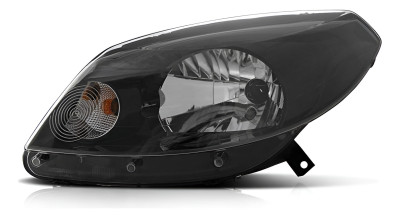 Farol Principal Sandero 12 13 14 Mascara Negra Le Esquerdo/motorista