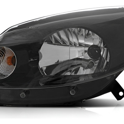 Farol Principal Sandero 12 13 14 Mascara Negra Le Esquerdo/motorista