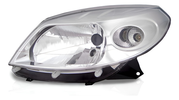 Farol Principal Sandero Le 2007 08 09 10 2011 Lado Esquerdo Esquerdo/motorista