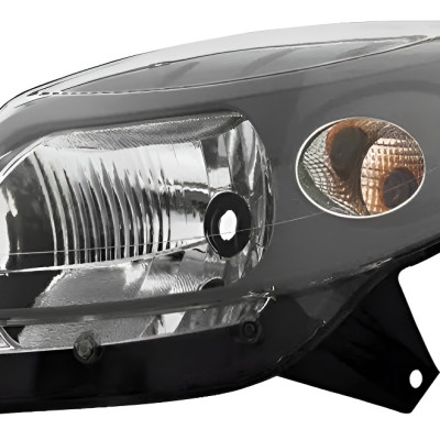 Farol Principal Sandero Le Cinza 07 08 09 10 11 Esquerdo/motorista