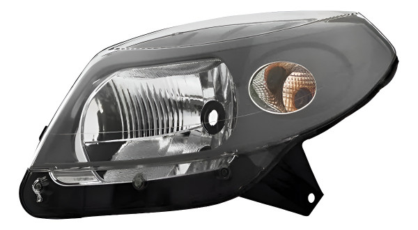 Farol Principal Sandero Le Cinza 07 08 09 10 11 Esquerdo/motorista