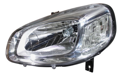 Farol Principal Uno Fiorino 2015 16 17 18 2019 Cromado