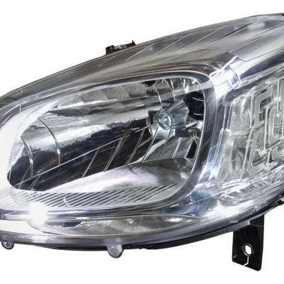 Farol Principal Uno Fiorino 2015 16 17 18 2019 Cromado