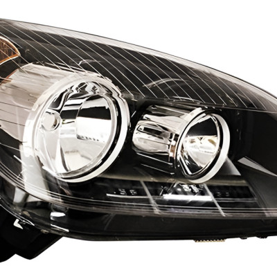 Farol Principal Vectra 06 07 08 Ld Negro Manual Direito/passageiro