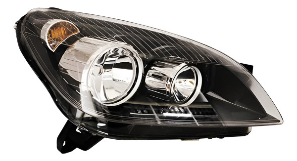 Farol Principal Vectra 06 07 08 Ld Negro Manual Direito/passageiro