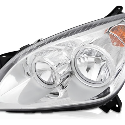 Farol Principal Vectra 09 10 11 Cromado Eletrico Le Esquerdo/motorista