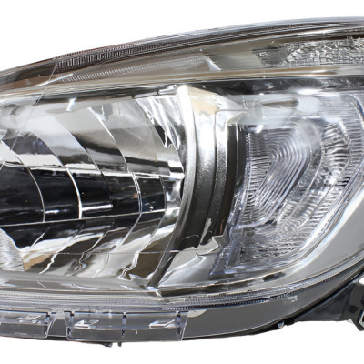 Farol Spin Cromomix Cinza 2013 14 15 16 17 18 Lado Esquerdo Esquerdo/motorista