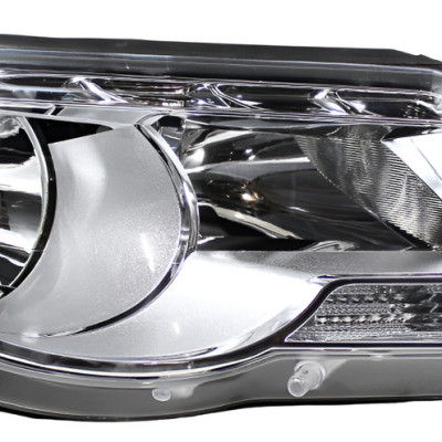 Farol Tiguan 2008 2009 2010 2011 Cristal Duplo Cromado