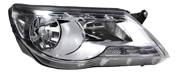 Farol Tiguan 2008 2009 2010 2011 Cristal Duplo Cromado