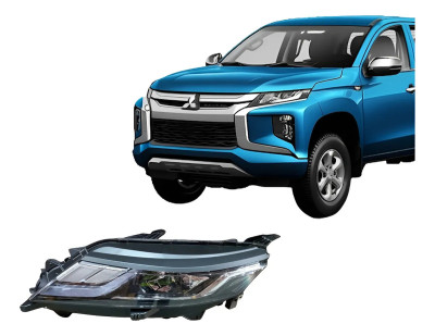 Farol Triton L200 2021 A 2025 Full Led Com Projetor Drl Novo Esquerdo/motorista