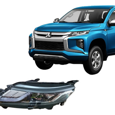 Farol Triton L200 2021 A 2025 Full Led Com Projetor Drl Novo Esquerdo/motorista