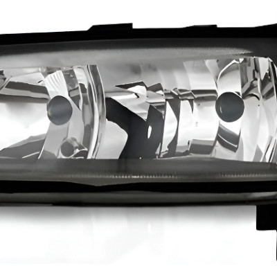 Farol Vectra 2000 2001 2002 2003 2004 2005 Mascara Negra - Esquerdo/motorista