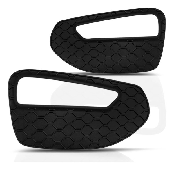 Grade Moldura Milha X60 2013 2014 2015 2016  Lado Direito Preto Direito