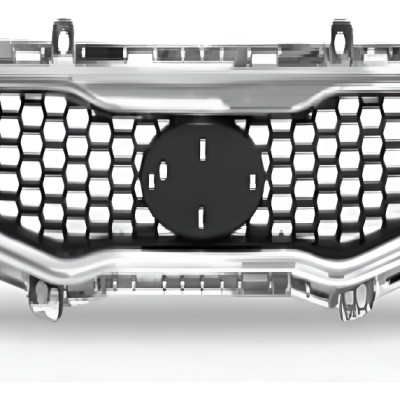 Grade Parachoque Com Cromado Picanto 2012 2013 2014 Brilhante