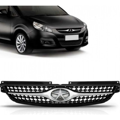 Grade Parachoque  Dianteiro Com Cromado E Simbolo J6