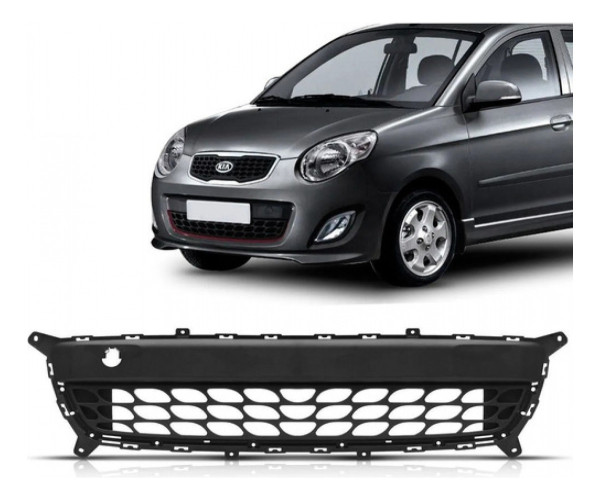 Grade Parachoque Dianteiro  Picanto 2009 2010 2011