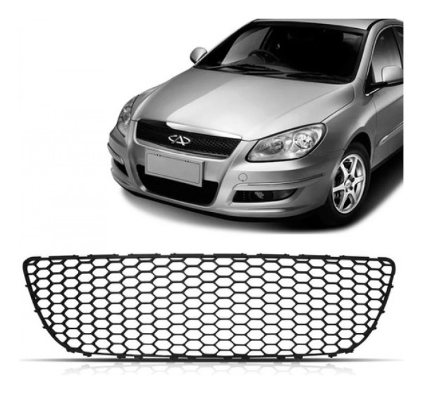 Grade Tela Inferior Do Parachoque  Cielo 2010 2011 2012   Fosco