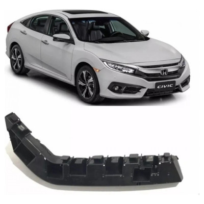 Guia Suporte Parachoque Civic 2016 2017 2018 Lado Esquerda