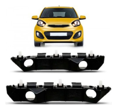 Guia Suporte Parachoque Dianteiro Picanto 2012 2015 Esquerdo
