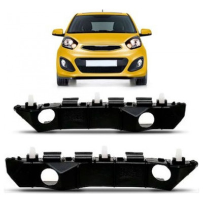Guia Suporte Parachoque Dianteiro Picanto 2012 2015 Esquerdo