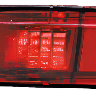 Lanterna De Neblina Punto 08 09 10 11 12 Le Toro Todas Verme Direito/passageiro Original