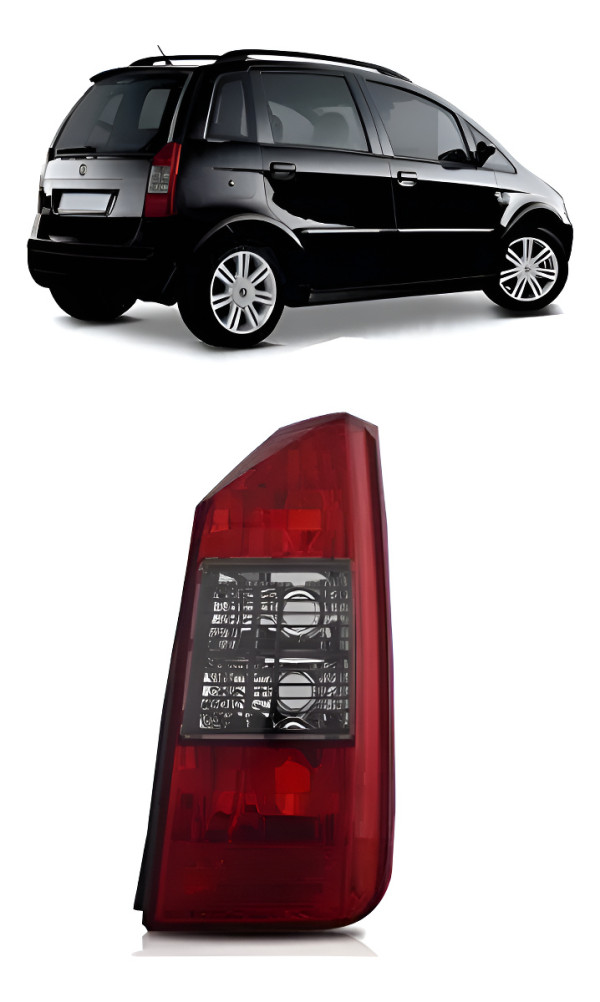 Lanterna Traseira Idea 04 05 06 07 08 09 10 Ld Vermelha Direito/passageiro Original